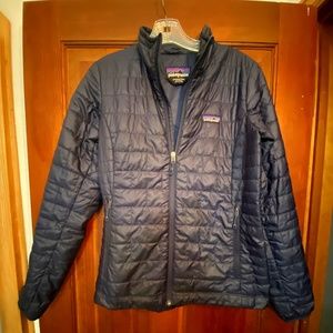 Patagonia Nano Puff Jacket, small, women's, Navy Blue